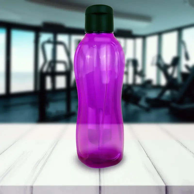 Botella De Plástico 1L, Color Morado 1