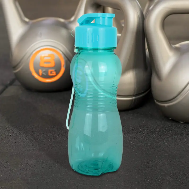 Botella De Plástico Color Aqua, 500Ml 2