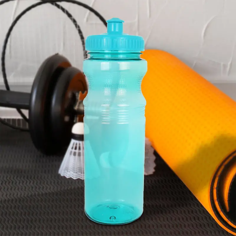 Botella De Plástico Color Aqua, 700Ml 1