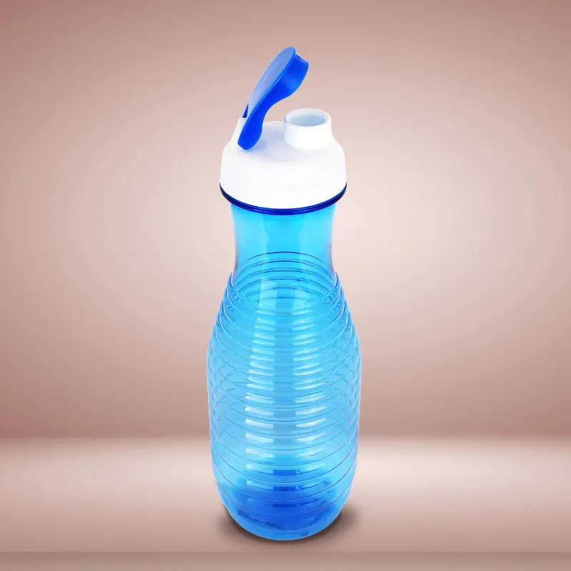 Botella De Plástico Color Azul, 1L 2