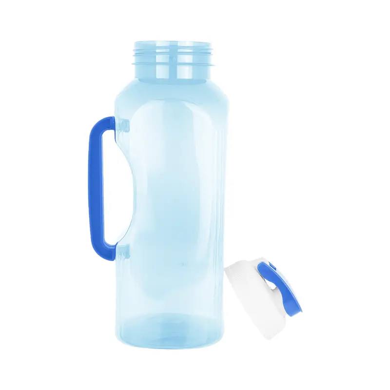 Botella De Plástico Color Azul Rey 1L 2