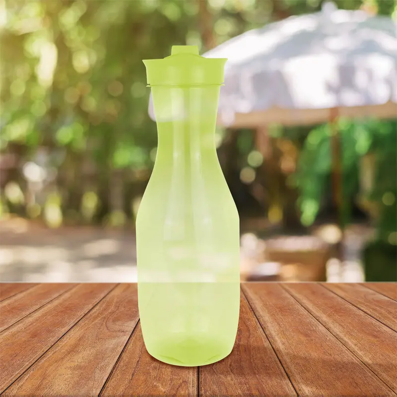 Botella De Plástico Color Lima, 1L 1