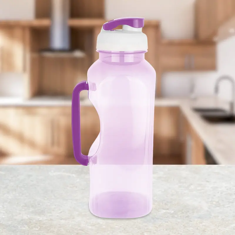 Botella De Plástico Color Morado 1L 1