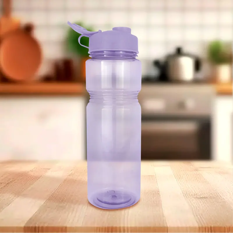 Botella De Plástico Color Morado 750Ml 1