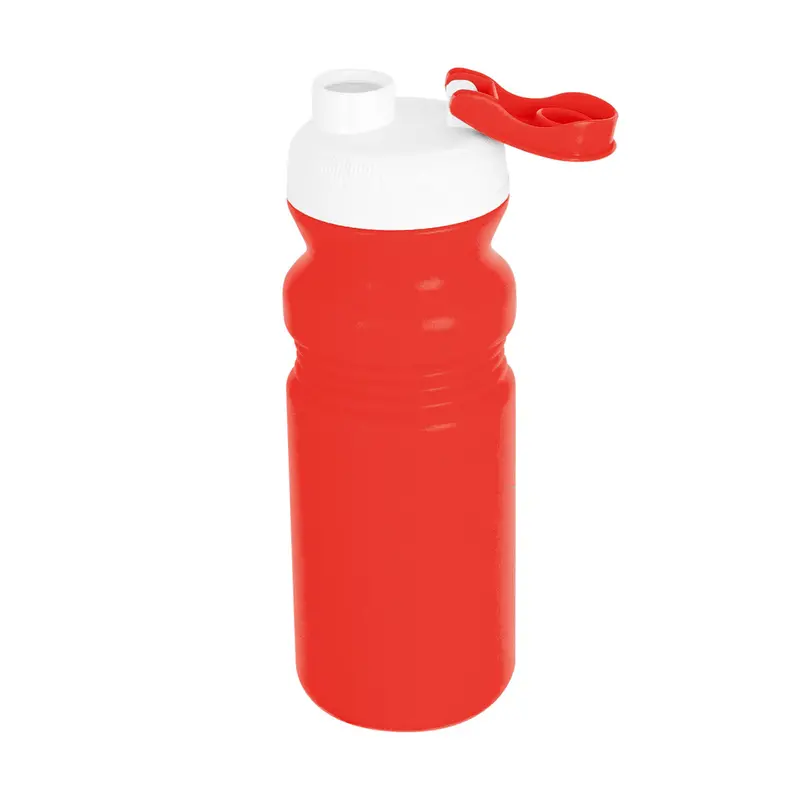 Botella De Plástico Color Rojo 2
