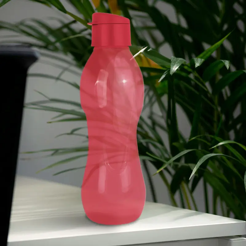 Botella De Plástico Nirmal Color Rojo, 1000Ml 1
