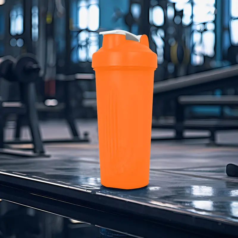 Botella Shaker Color Naranja 1