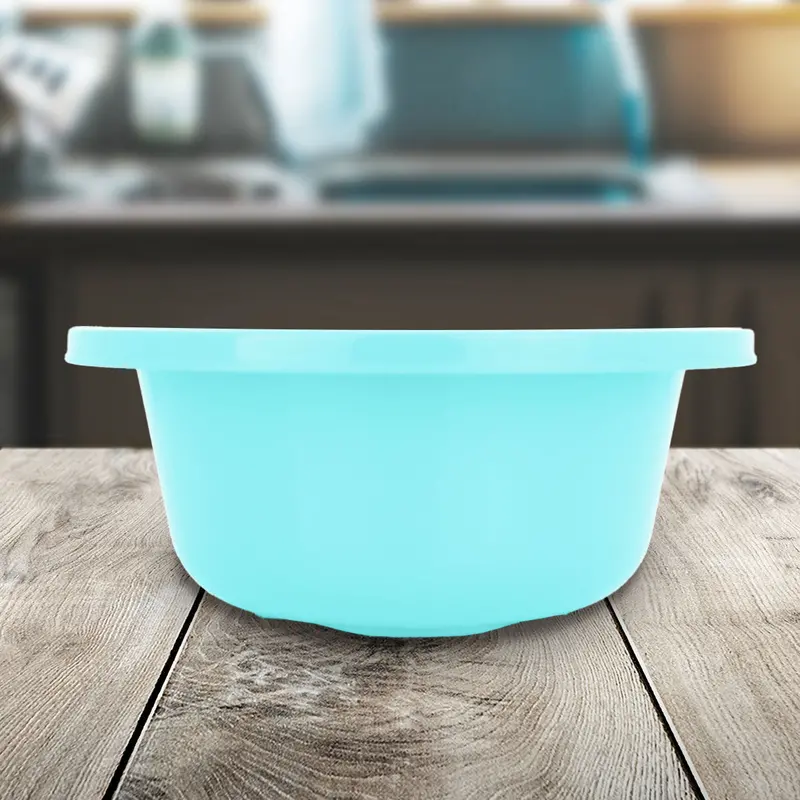 Bowl De Plástico Color Aqua 695Ml 2