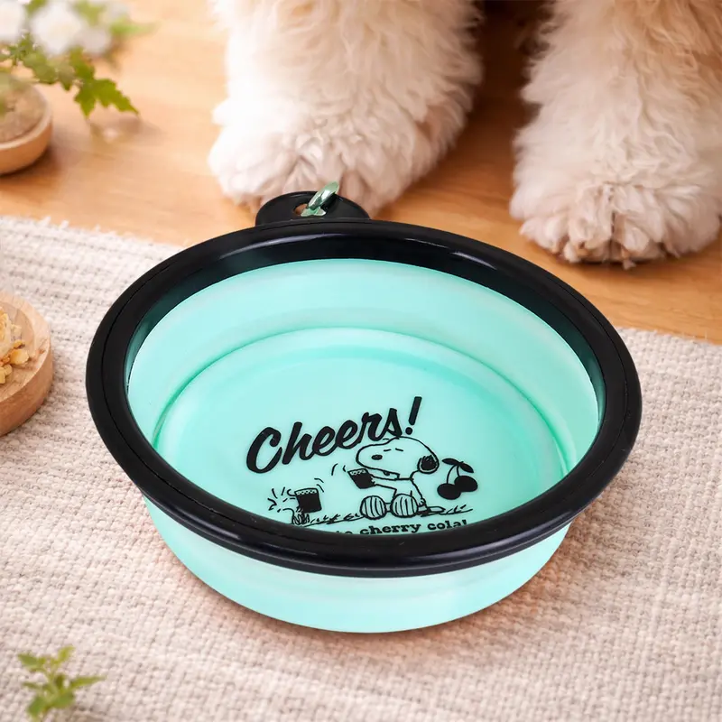 Bowl Plegable Para Mascota, Peanuts 1
