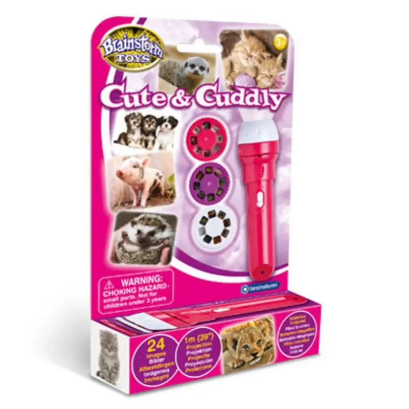 Brainstorm Torch And Projector - Cute & Cuddly 1