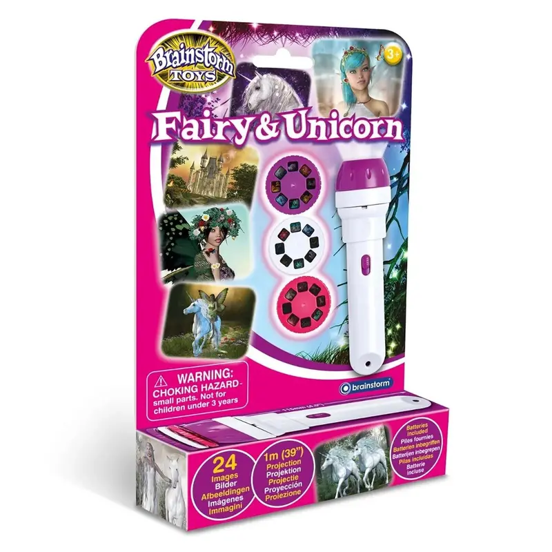 Brainstorm Torch And Projector - Fairy & Unicorn 1