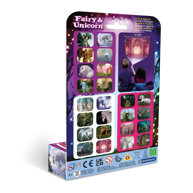 Brainstorm Torch And Projector - Fairy & Unicorn 2