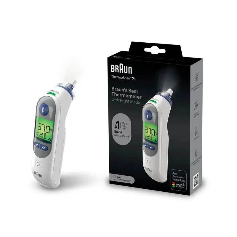 Braun Irt6525 Thermoscan 7+ Ear Thermometer 1