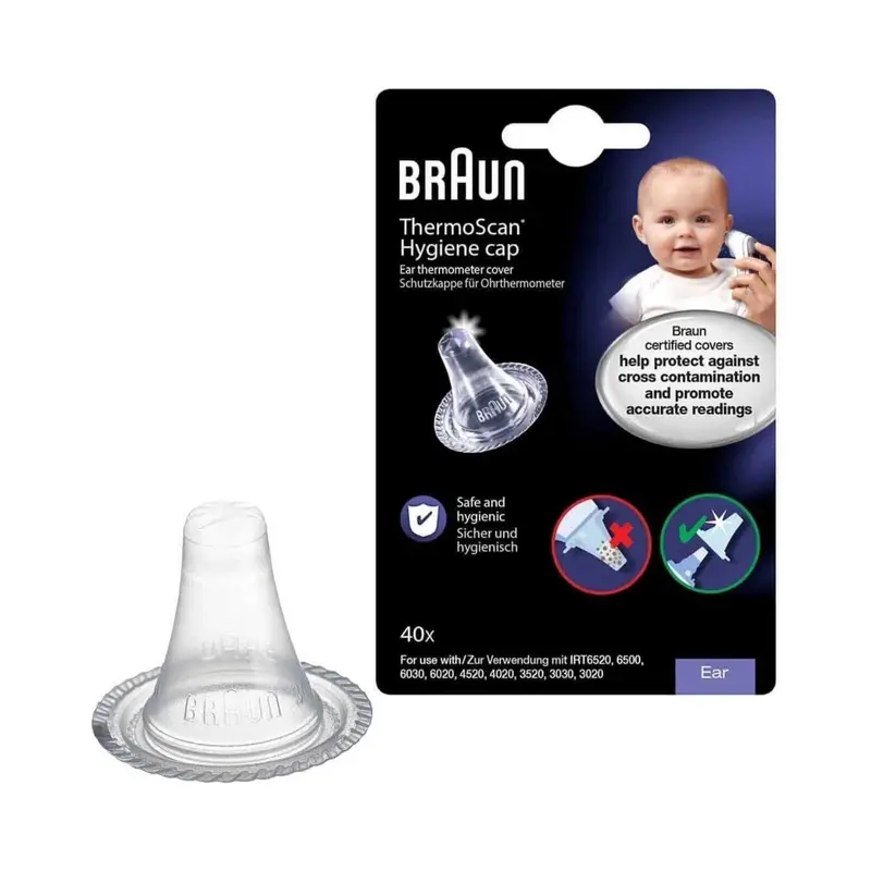 Braun Lf40 Hygiene Caps For Thermoscan Ear Thermometer 1