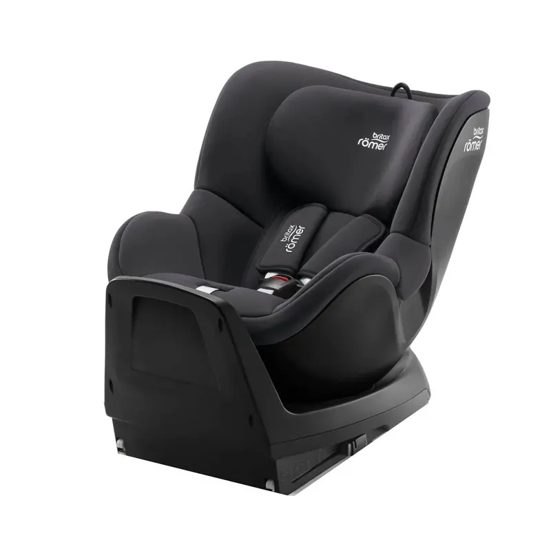 Britax Römer Dualfix Plus Group 0+/1 Car Seat - Midnight Grey 1