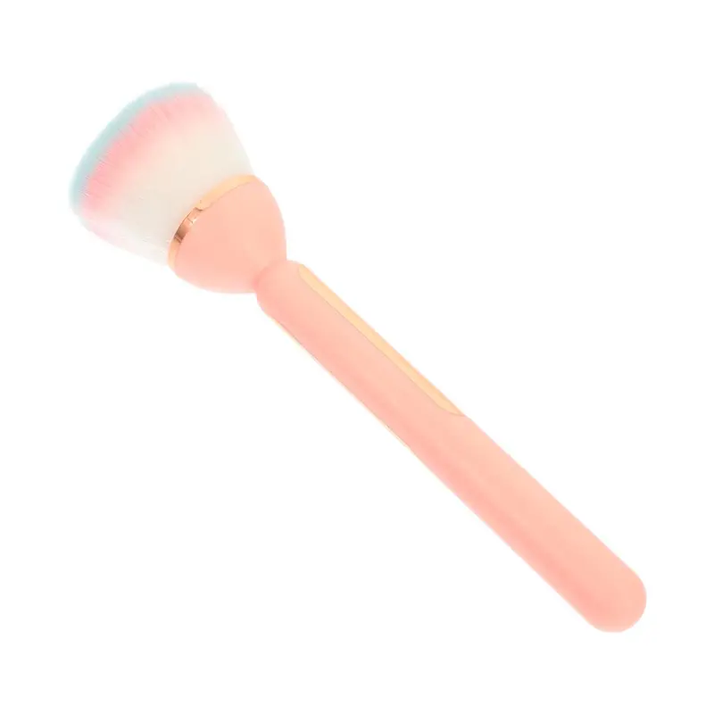 Brocha De Maquillaje Para Rubor Y Polvos Sueltos, Color Rosa 2