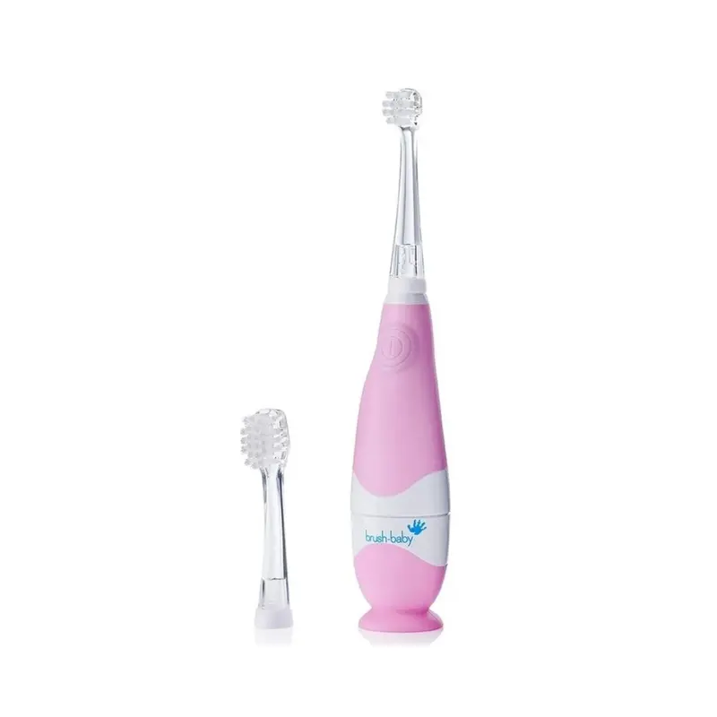 Brush-Baby Babysonic Electric Toothbrush 0-3 Years - Pink 1