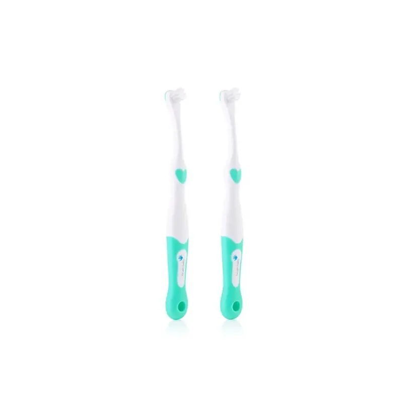 Brush-Baby First Brush Pack Of 2 - Mixed Colours 1