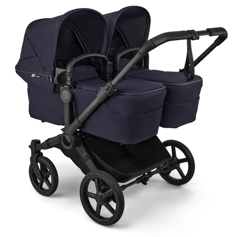 Bugaboo Donkey 5 Twin Complete Pushchair In Deep Indigo 1