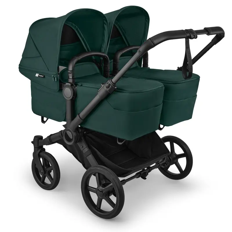 Bugaboo Donkey 5 Twin Complete Pushchair In Fern Green 1