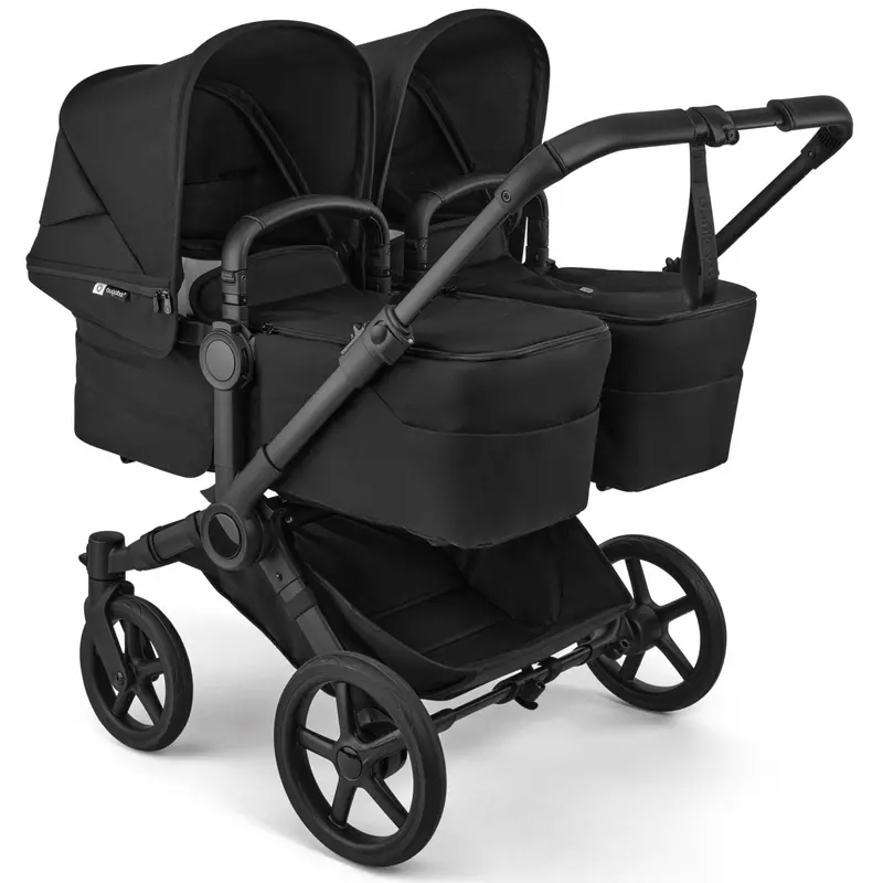 Bugaboo Donkey 5 Twin Complete Pushchair In Heritage Black 1