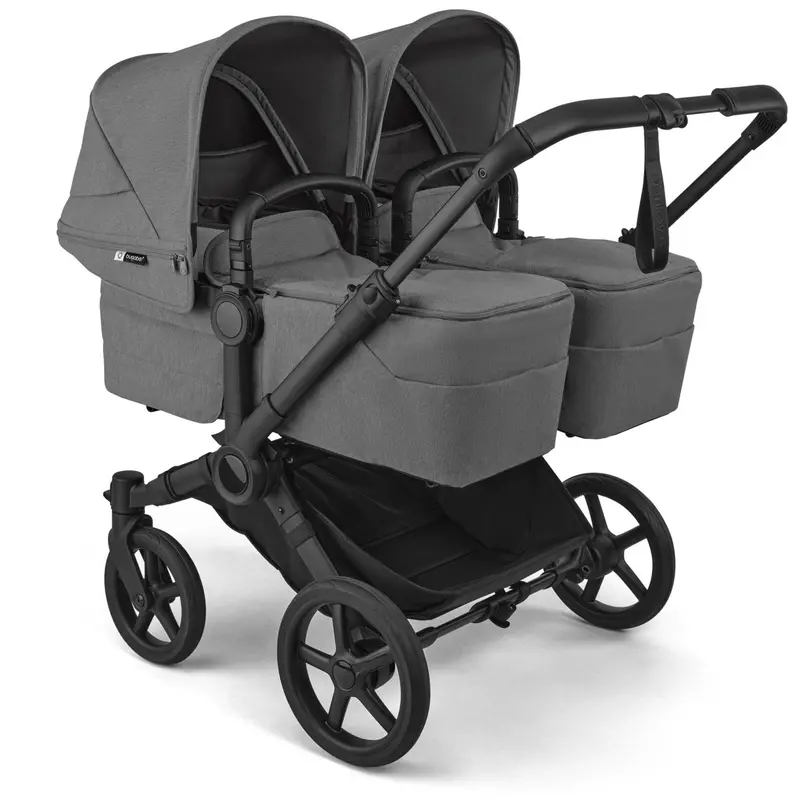 Bugaboo Donkey 5 Twin Complete Pushchair In Moon Grey 1