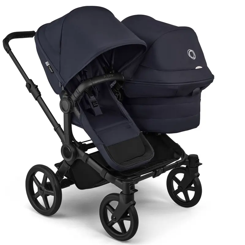 Bugaboo Donkey 6 Double Complete Pushchair In Deep Indigo 1