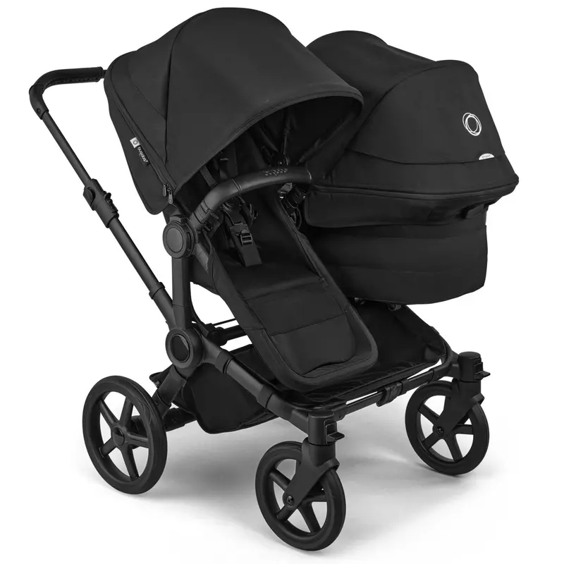 Bugaboo Donkey 6 Double Complete Pushchair In Heritage Black 1