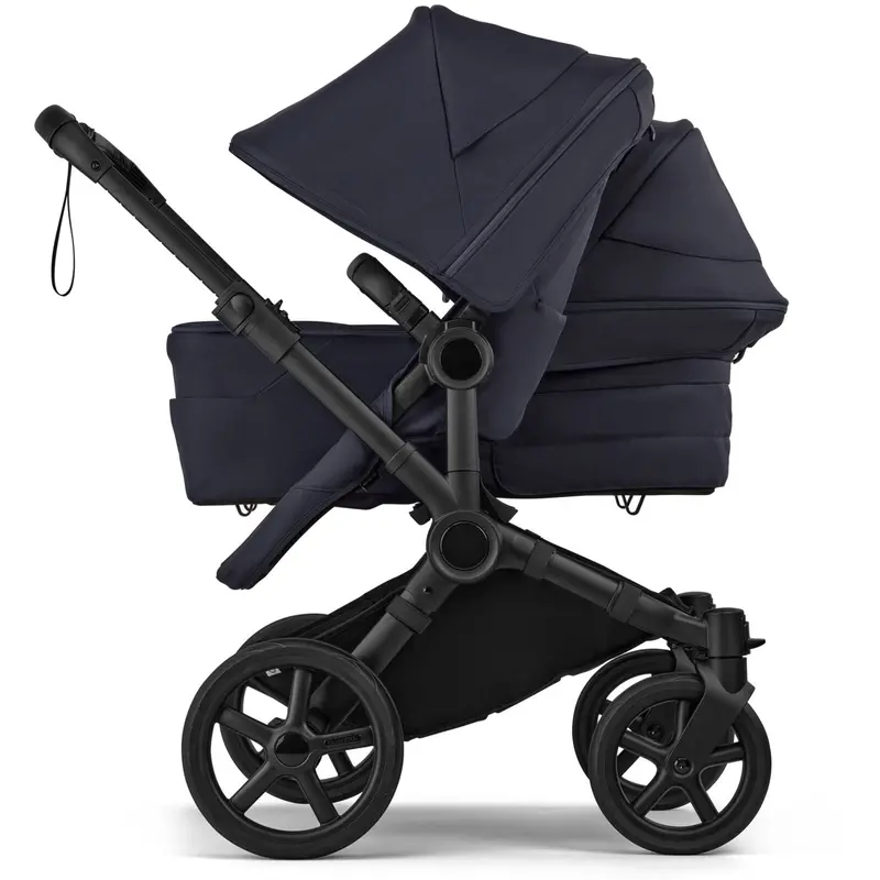 Bugaboo Donkey 6 Double Essential Bundle In Deep Indigo 2