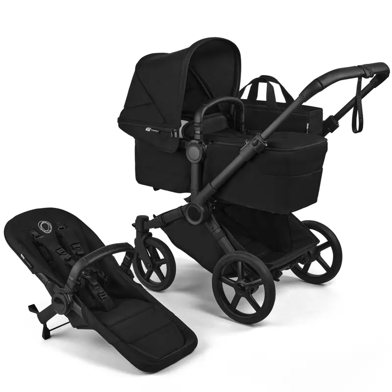 Bugaboo Donkey 6 Single Complete Pushchair In Heritage Black 1