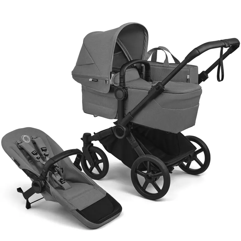 Bugaboo Donkey 6 Single Complete Pushchair In Moon Grey 1
