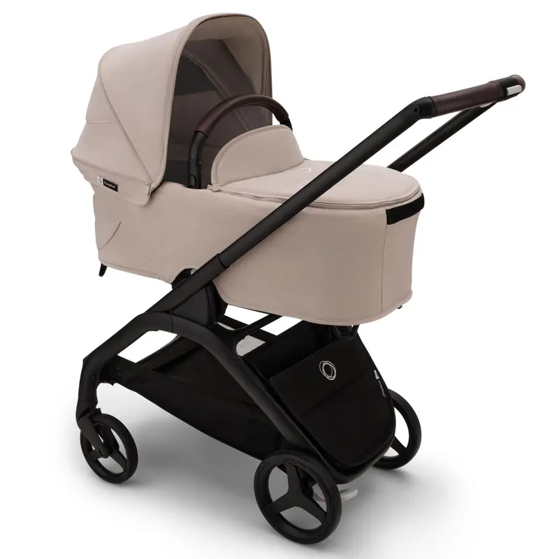 Bugaboo Dragonfly Complete Pram - Black/Desert Taupe 2