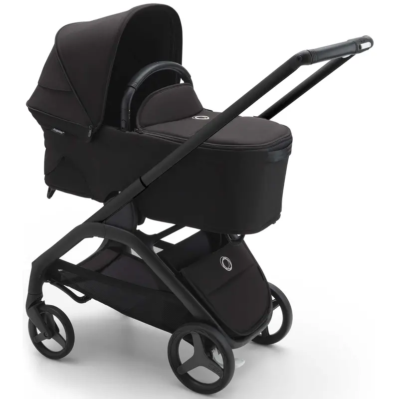 Bugaboo Dragonfly Complete Pram - Black/Midnight Black 2