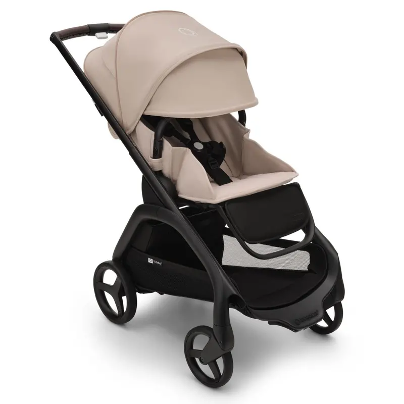 Bugaboo Dragonfly Complete Pushchair - Black/Desert Taupe 2