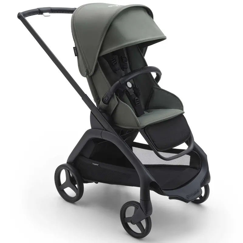 Bugaboo Dragonfly Complete Pushchair - Black/Forest Green 1