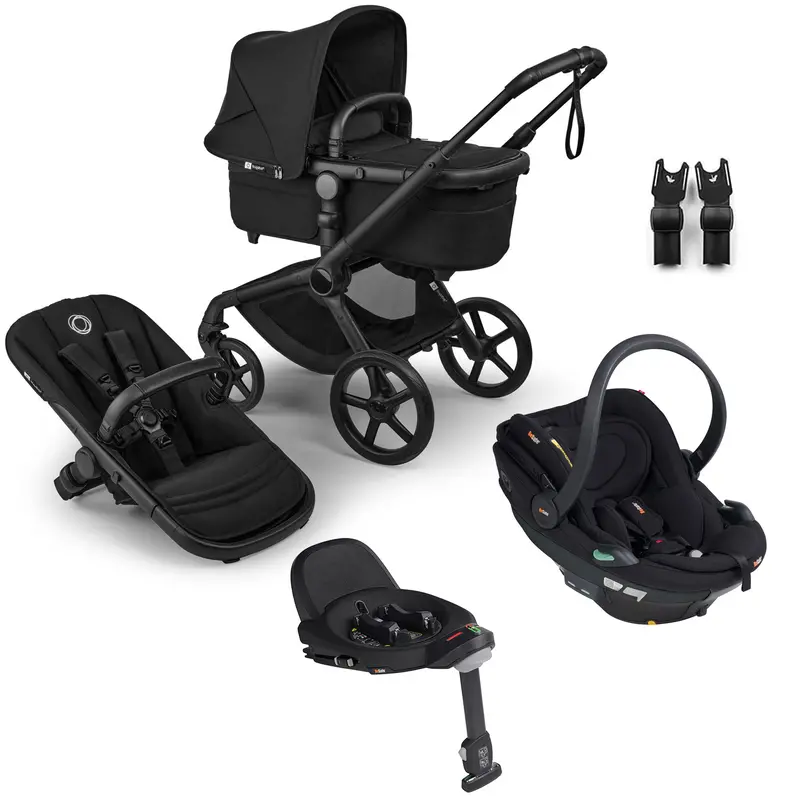 Bugaboo Fox 5 Renew Besafe Travel System In Heritage Black 1