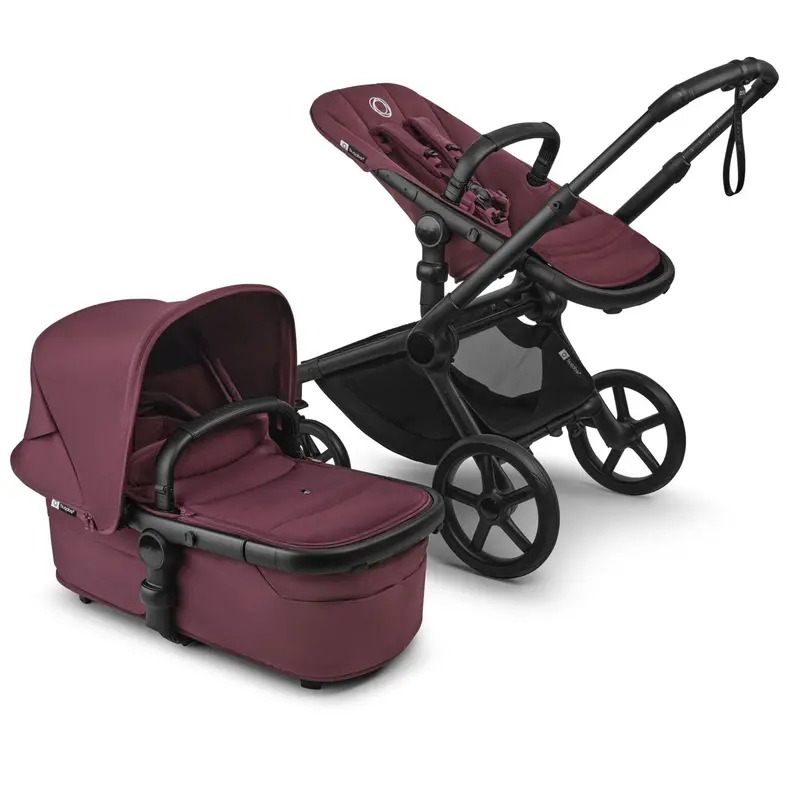 Bugaboo Fox 5 Renew Cybex Travel System In Dark Cherry 3