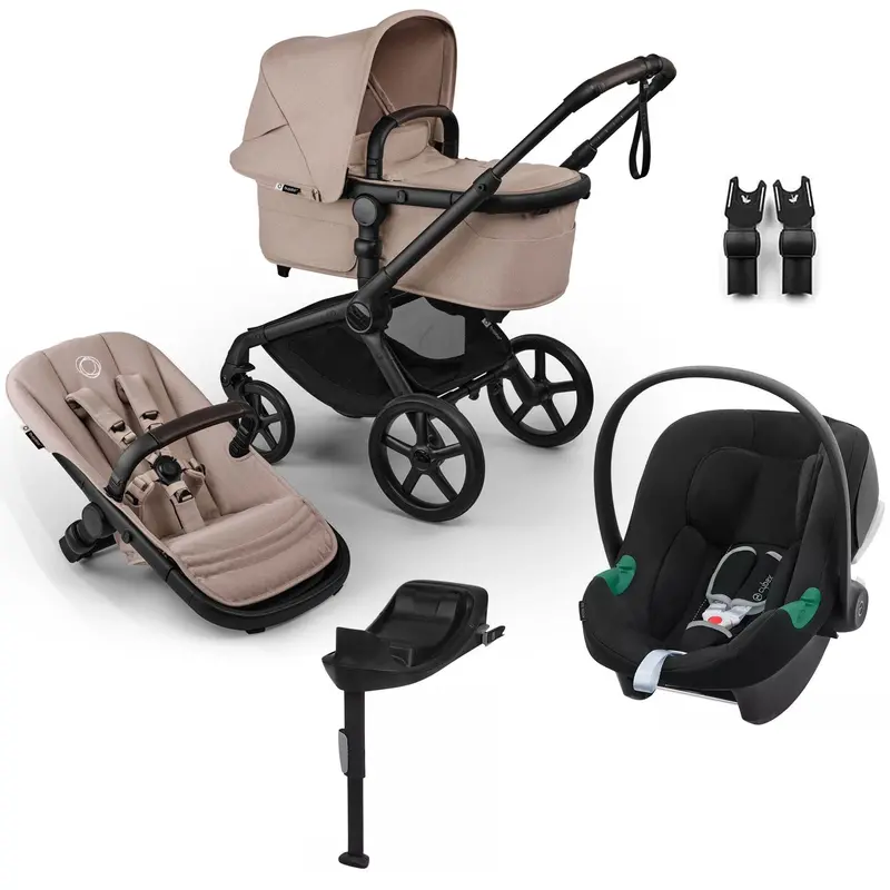 Bugaboo Fox 5 Renew Cybex Travel System In Desert Taupe 1