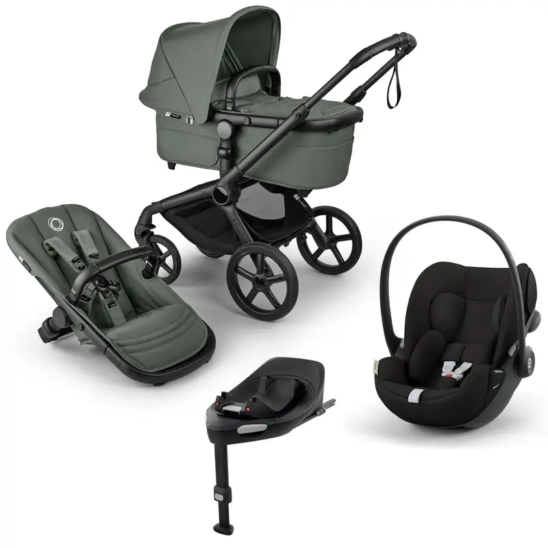 Bugaboo Fox 5 Renew Cybex Travel System In Forest Green 2
