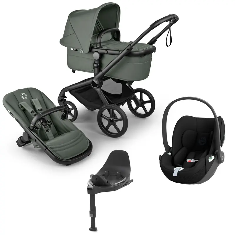Bugaboo Fox 5 Renew Cybex Travel System In Forest Green 3