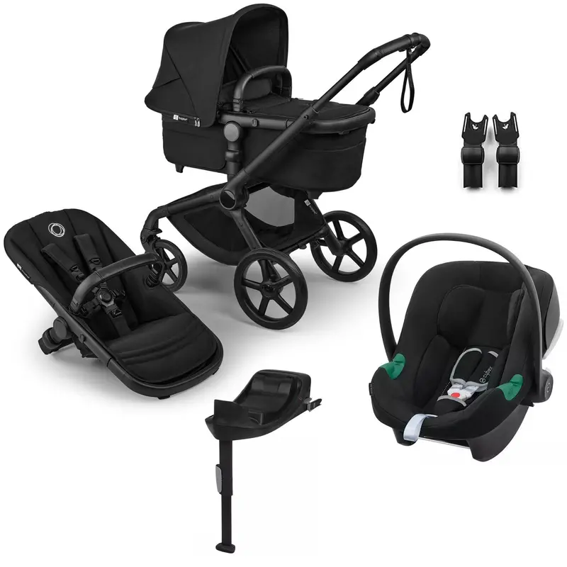 Bugaboo Fox 5 Renew Cybex Travel System In Heritage Black 1