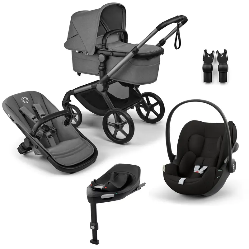 Bugaboo Fox 5 Renew Cybex Travel System In Moon Grey 2