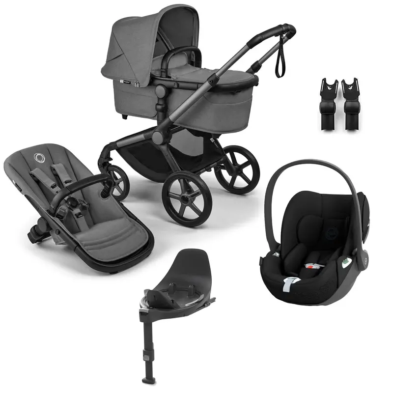 Bugaboo Fox 5 Renew Cybex Travel System In Moon Grey 3
