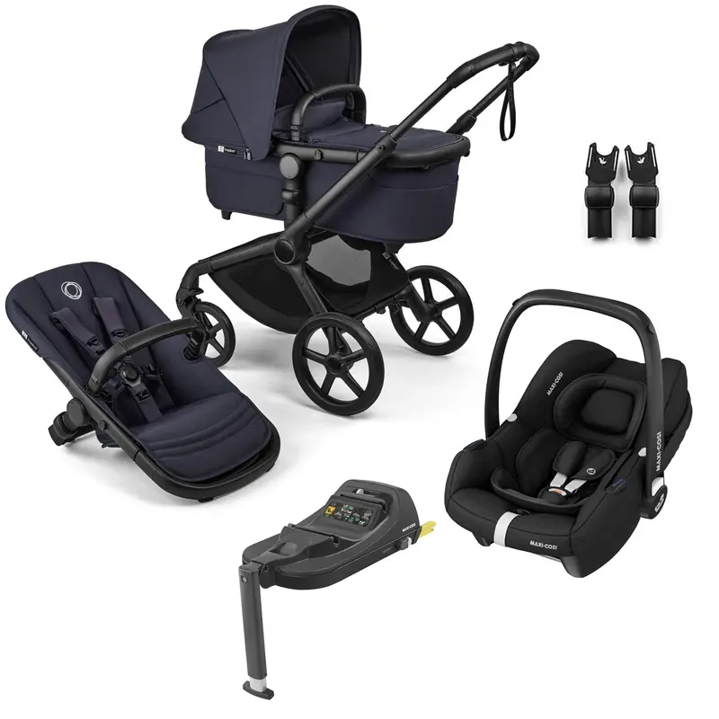 Bugaboo Fox 5 Renew Maxi-Cosi Travel System In Deep Indigo 1