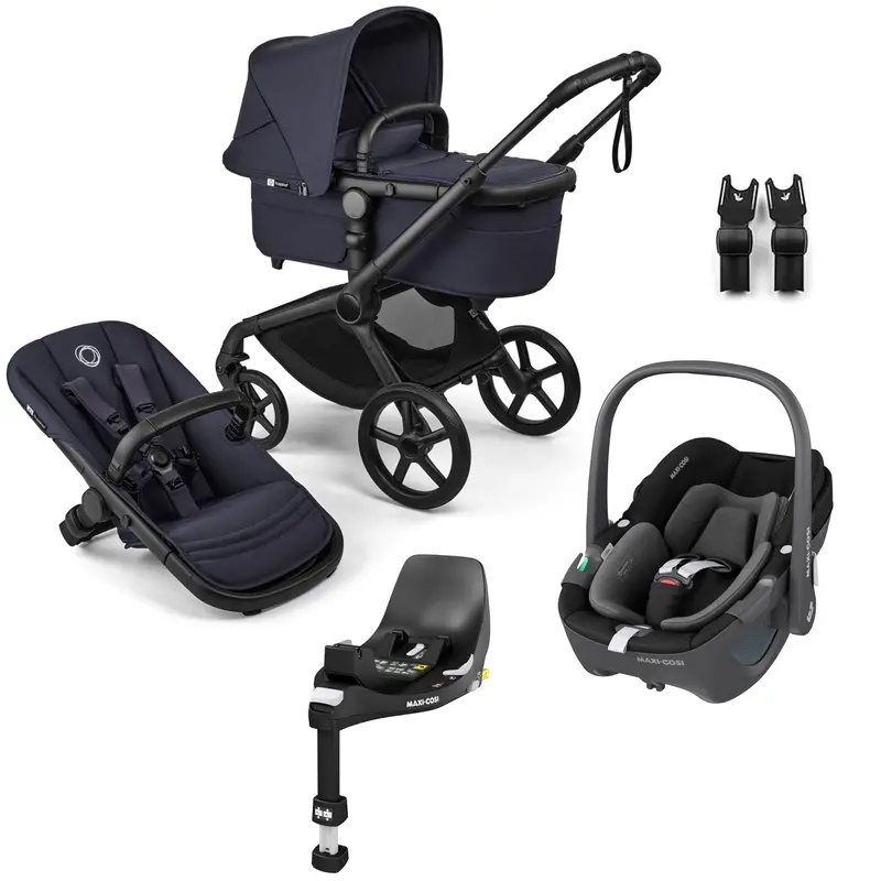 Bugaboo Fox 5 Renew Maxi-Cosi Travel System In Deep Indigo 2