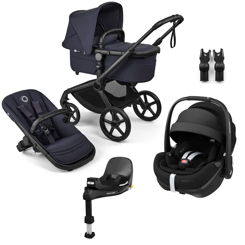 Bugaboo Fox 5 Renew Maxi-Cosi Travel System In Deep Indigo 3