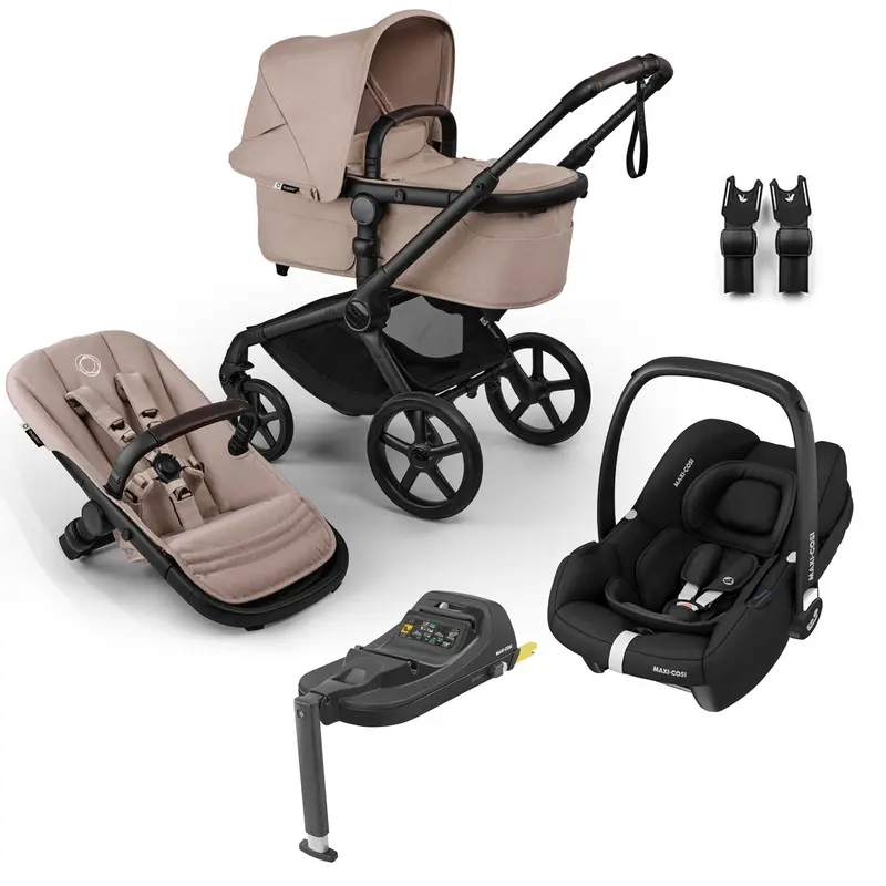 Bugaboo Fox 5 Renew Maxi-Cosi Travel System In Desert Taupe 1
