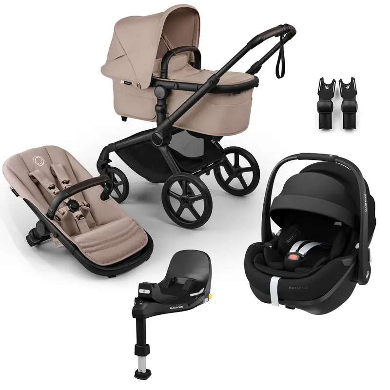 Bugaboo Fox 5 Renew Maxi-Cosi Travel System In Desert Taupe 3