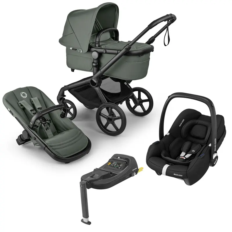 Bugaboo Fox 5 Renew Maxi-Cosi Travel System In Forest Green 1