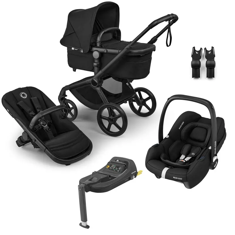 Bugaboo Fox 5 Renew Maxi-Cosi Travel System In Heritage Black 1